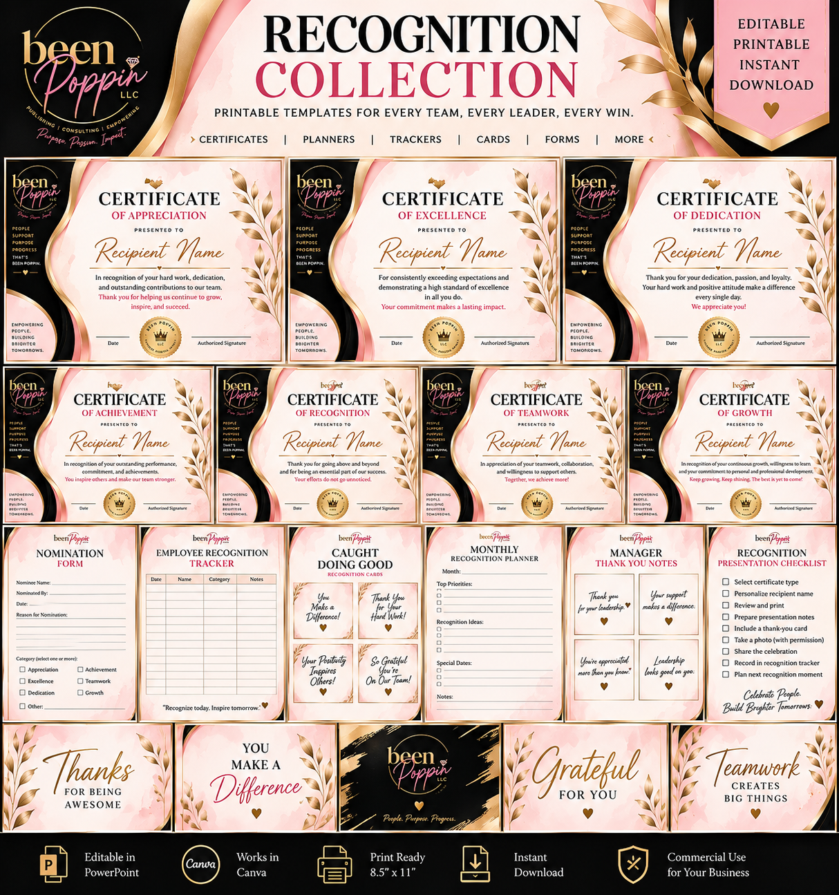 Been Poppin Recognition Collection book cover