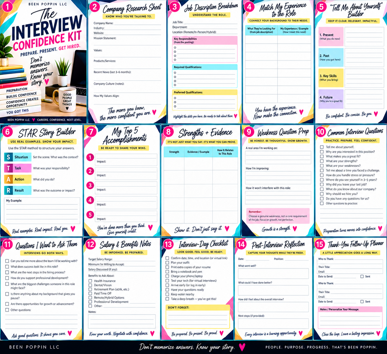 The Interview Confidence Kit book cover