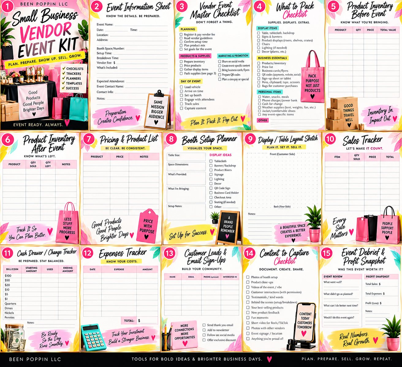 Small Business Vendor Event Kit book cover